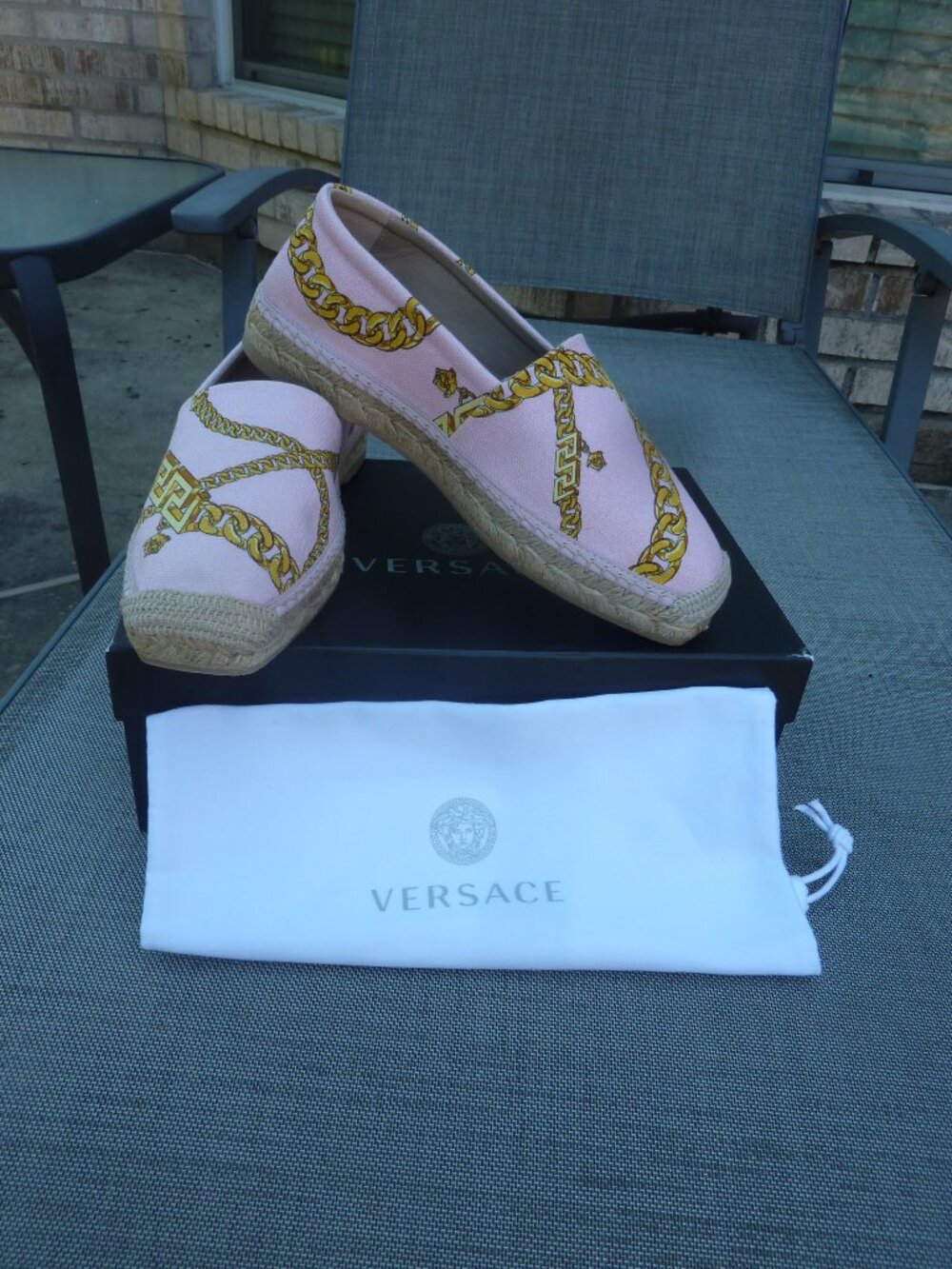 Brand New Versace Espradilles